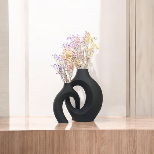 Minimal 2 flower Vase